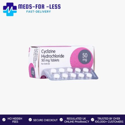 Buy Cyclizine 50mg