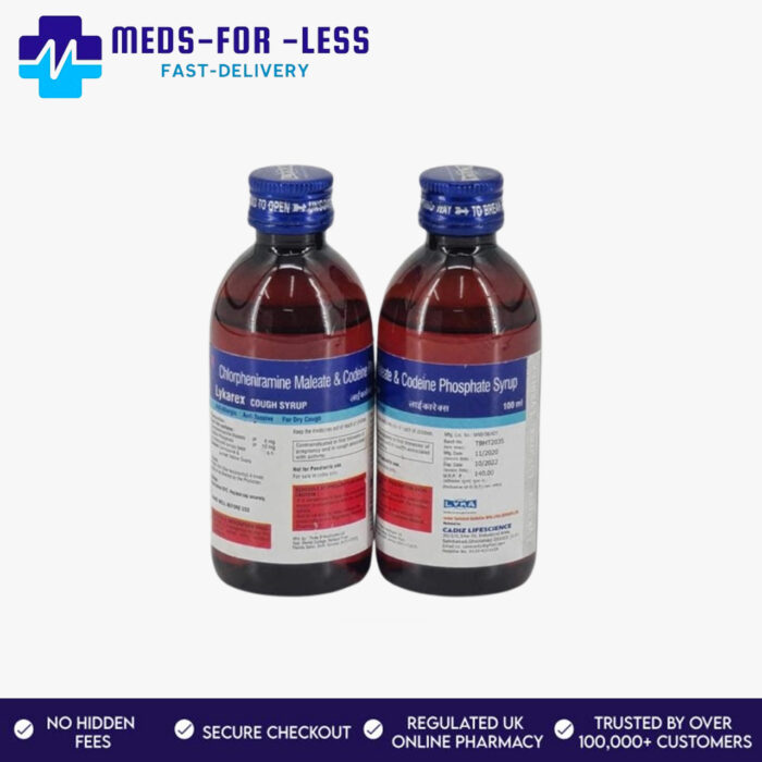 Chlorpheniramine Maleate and Codeine Phosphate Lyka 100ml